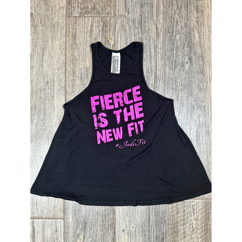 Free People Fierce Is The New Fit Black Tank Top Women's S Small